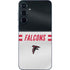 NFL Atlanta Falcons White Striped Galaxy A35 5G Skin